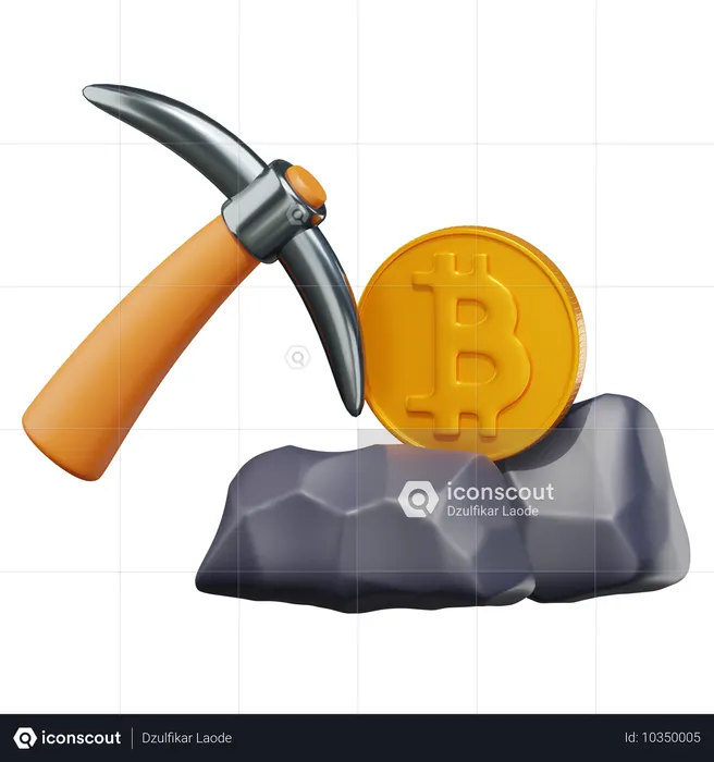 Crypto Mining  3D Icon