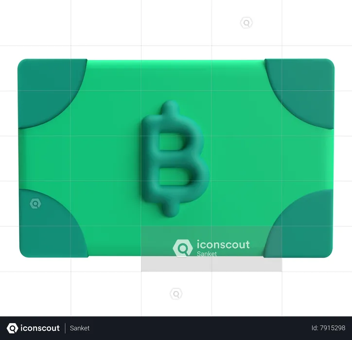 Crypto-monnaie  3D Icon