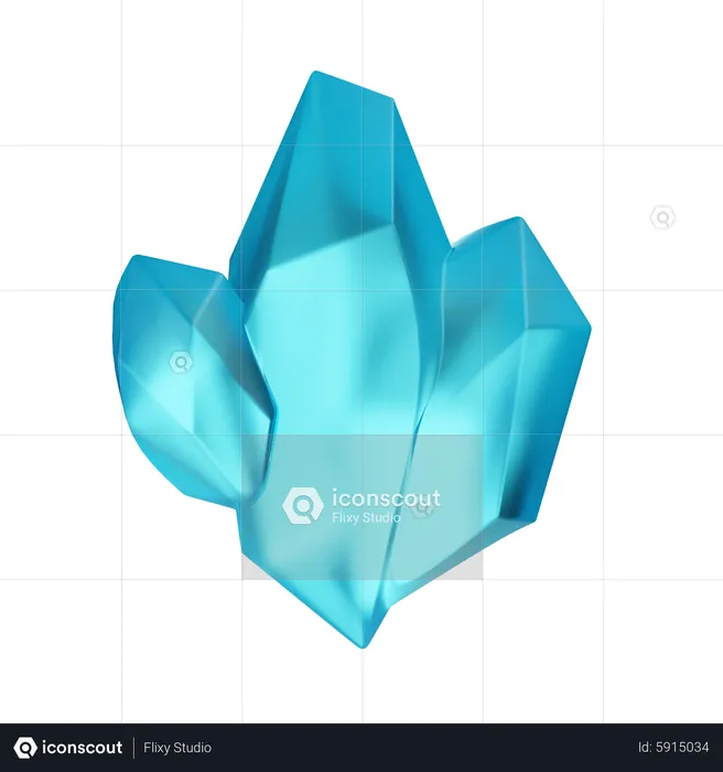 Crystal  3D Icon