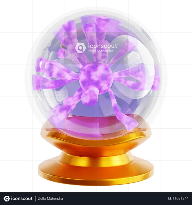 Crystal Ball  3D Icon