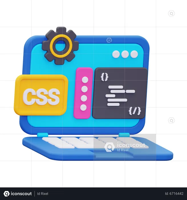 Css  3D Icon