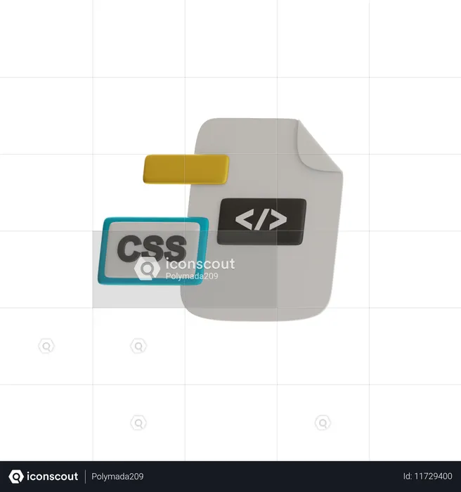 CSS 파일  3D Icon