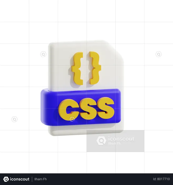 Css File  3D Icon