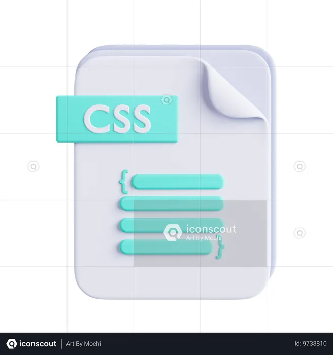 Css File  3D Icon