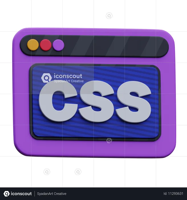 Site Web CSS  3D Icon