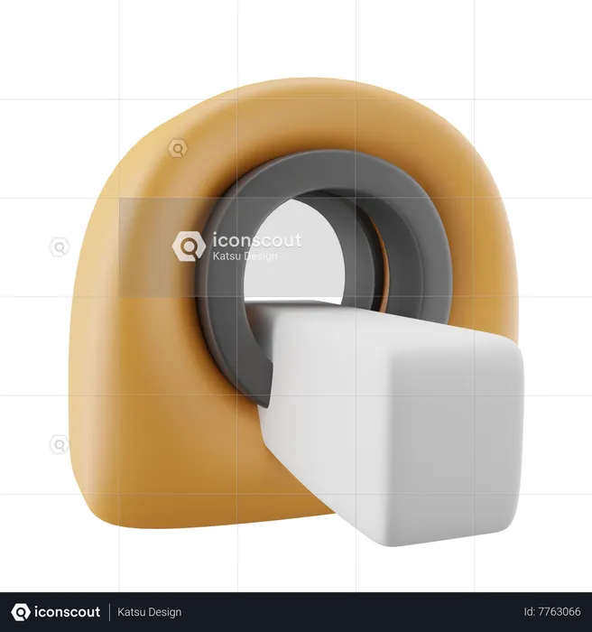 CT Scan  3D Icon