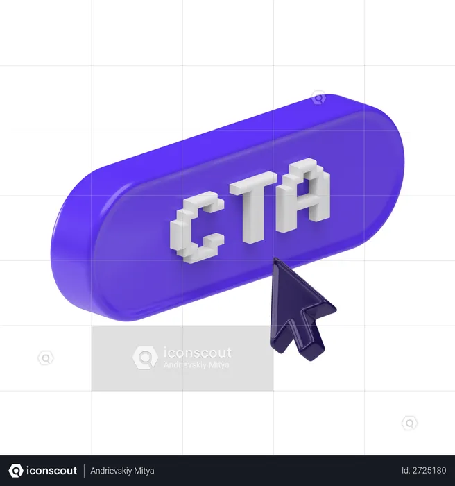 Cta  3D Illustration