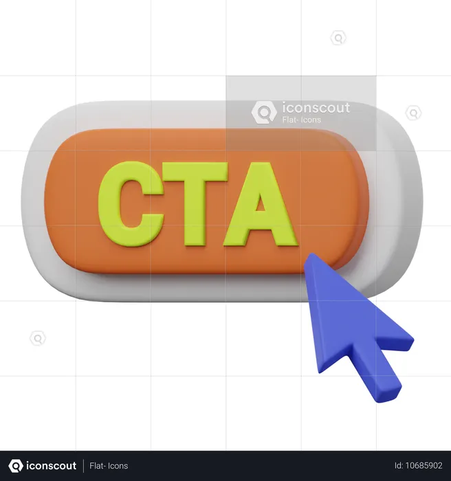 CTA 行動喚起  3D Icon