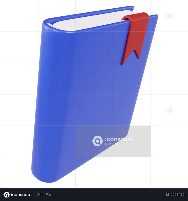 Cuaderno de estudiante  3D Icon