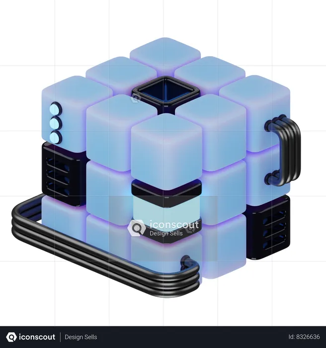 Cube  3D Icon