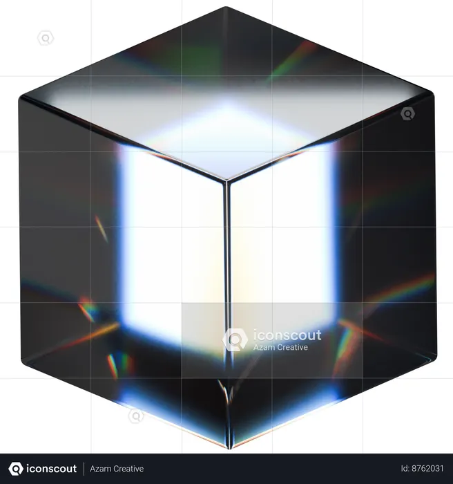 Cube  3D Icon