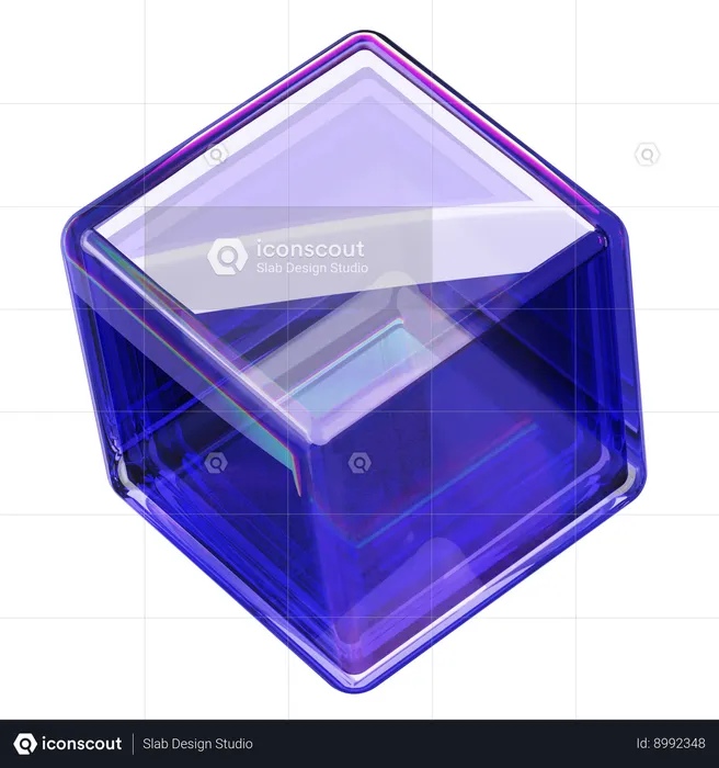 Cube  3D Icon