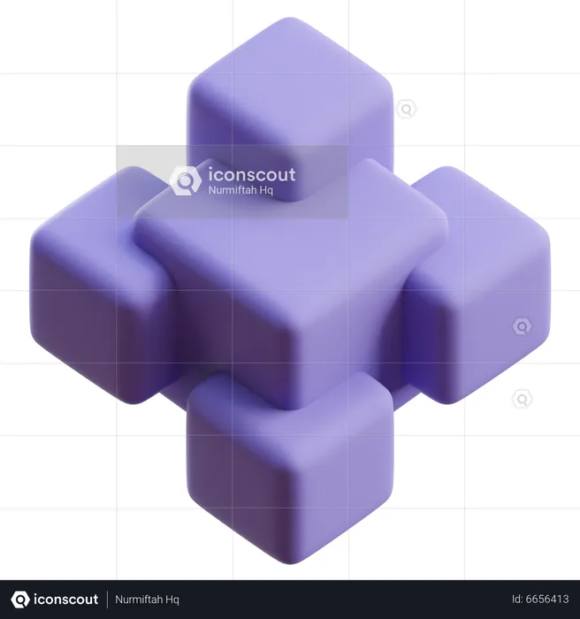 Cube  3D Icon