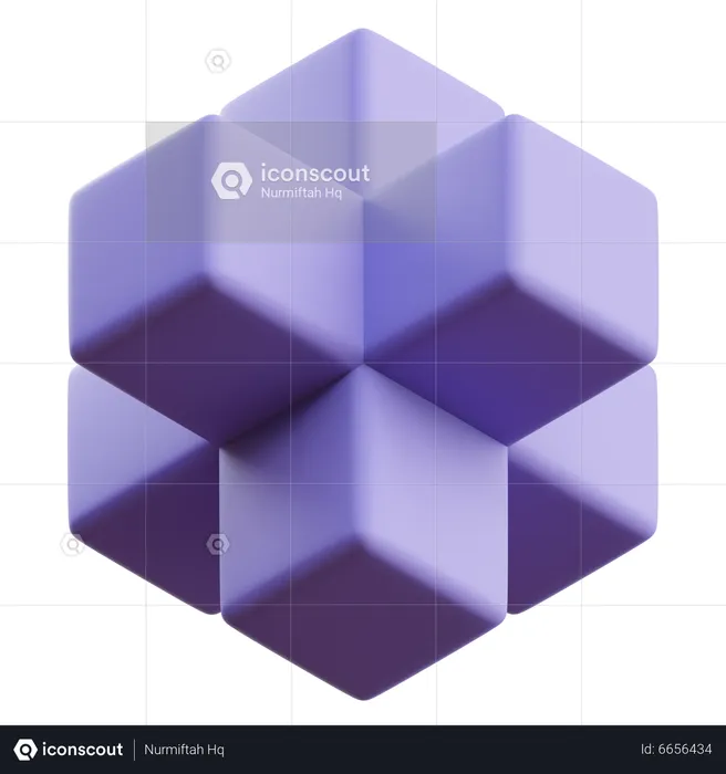 Cube  3D Icon