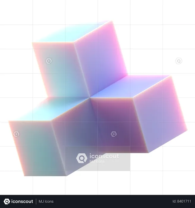 Cube  3D Icon