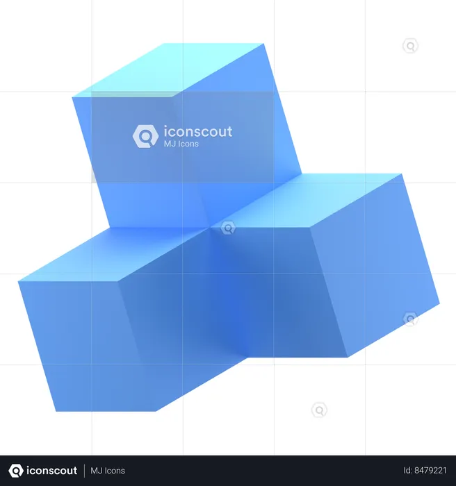 Cube  3D Icon