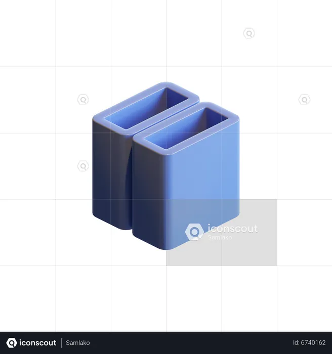 Cube  3D Icon