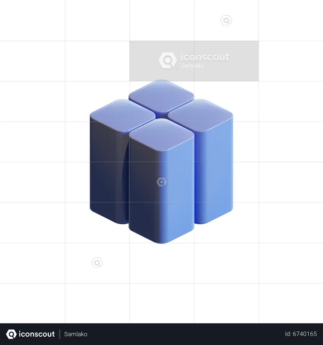 Cube  3D Icon