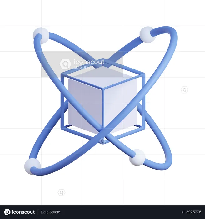 Cube  3D Icon