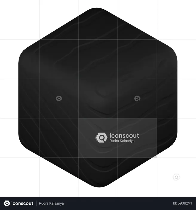 Cube Abstract Shape  3D Icon