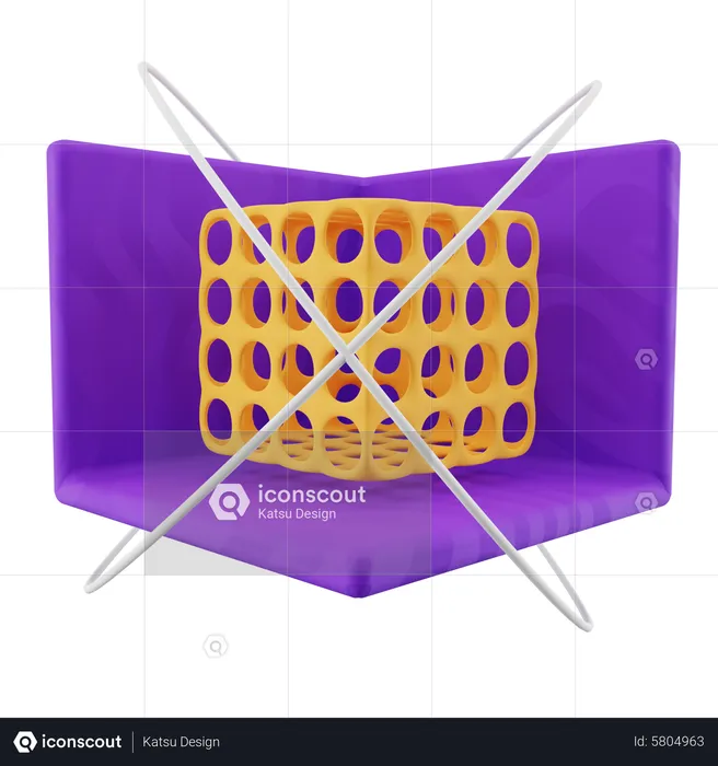 Cube Metaverse  3D Illustration