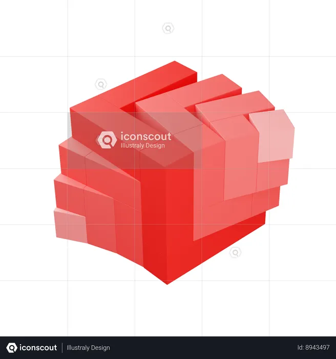 Cubic  3D Icon