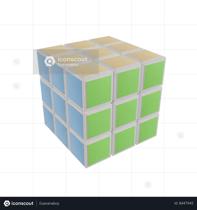 Cubo  3D Icon