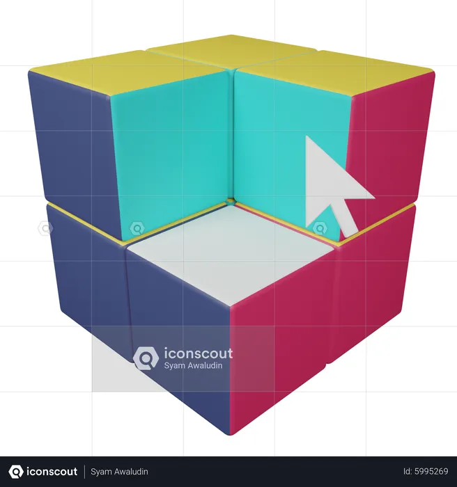 Cubo 3d  3D Icon