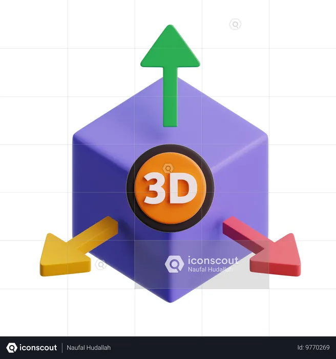 Cubo 3d  3D Icon