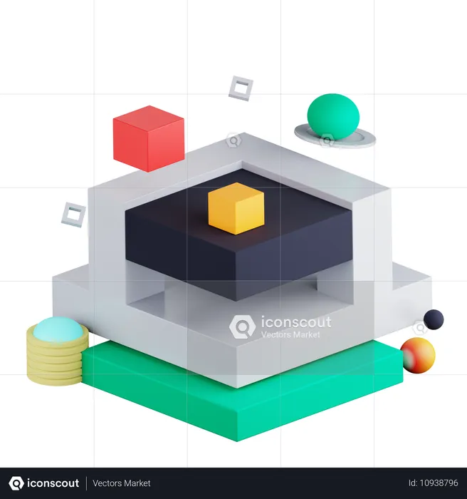 Cubo 3d  3D Icon