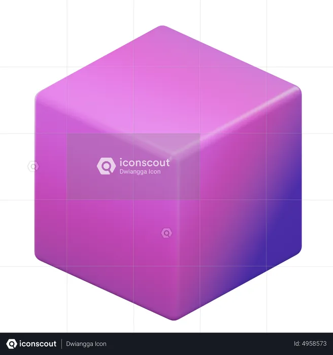 Cubo  3D Icon