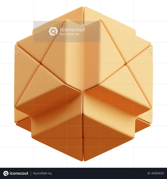 Cubo  3D Icon