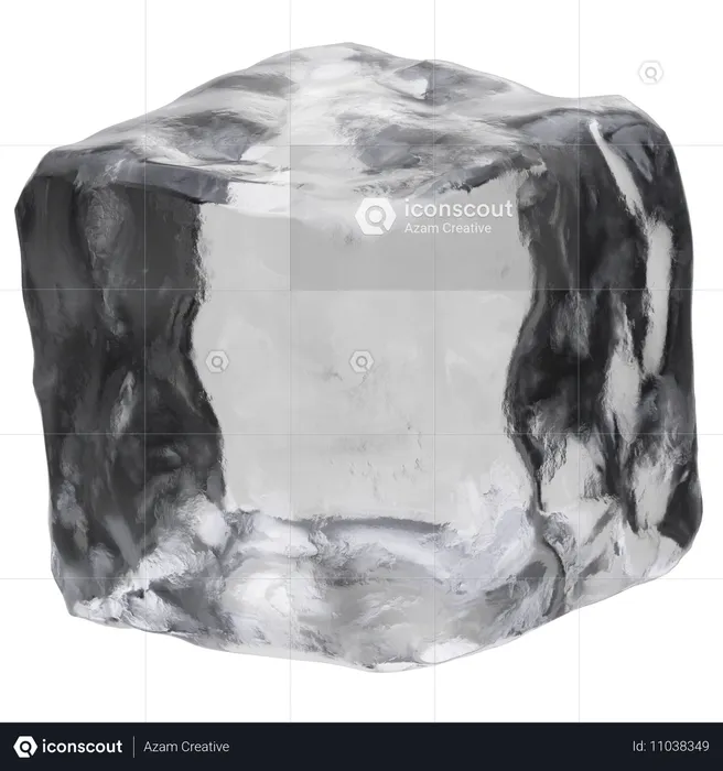 Cubo de hielo  3D Icon