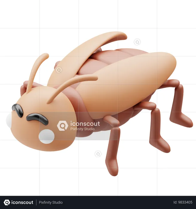 Cucaracha  3D Icon