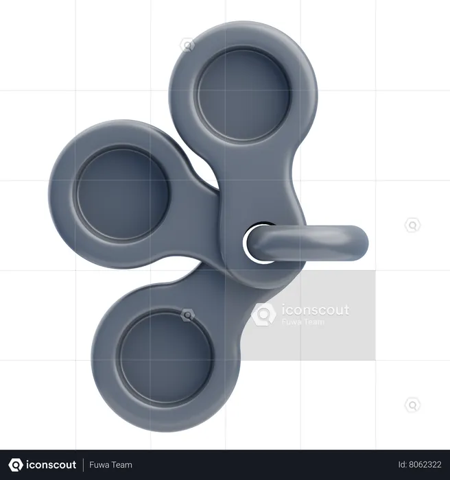 Cuchara medidora  3D Icon