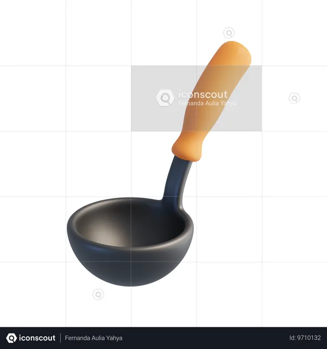 Cucharón  3D Icon