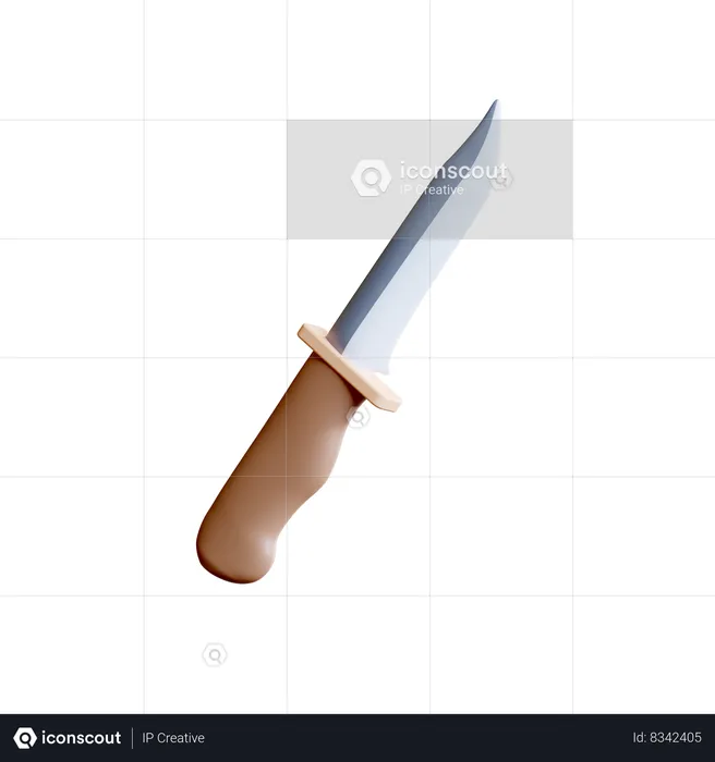 Cuchillo  3D Icon