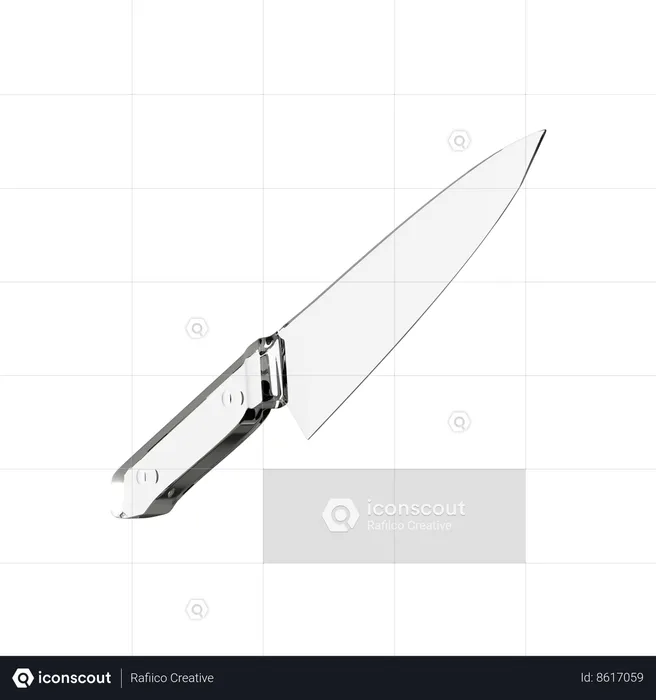 Cuchillo  3D Icon