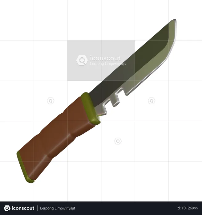 Cuchillo  3D Icon