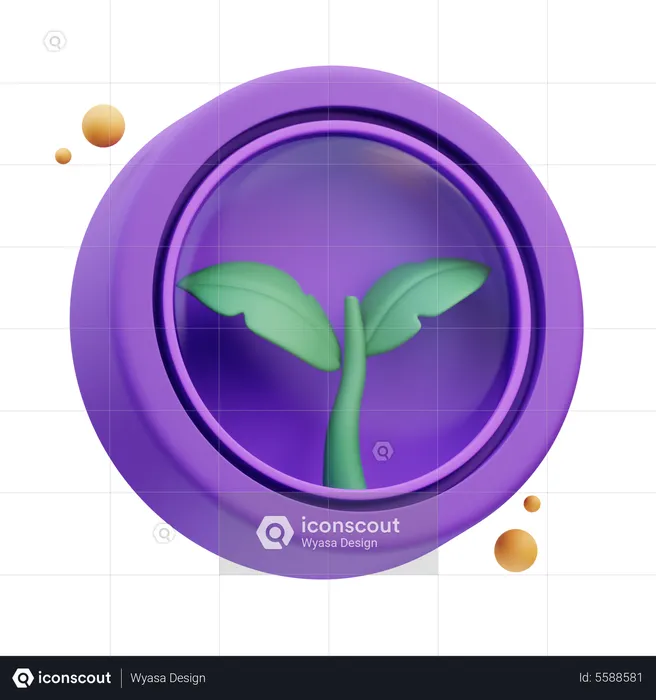 Cuidado del medio ambiente  3D Icon