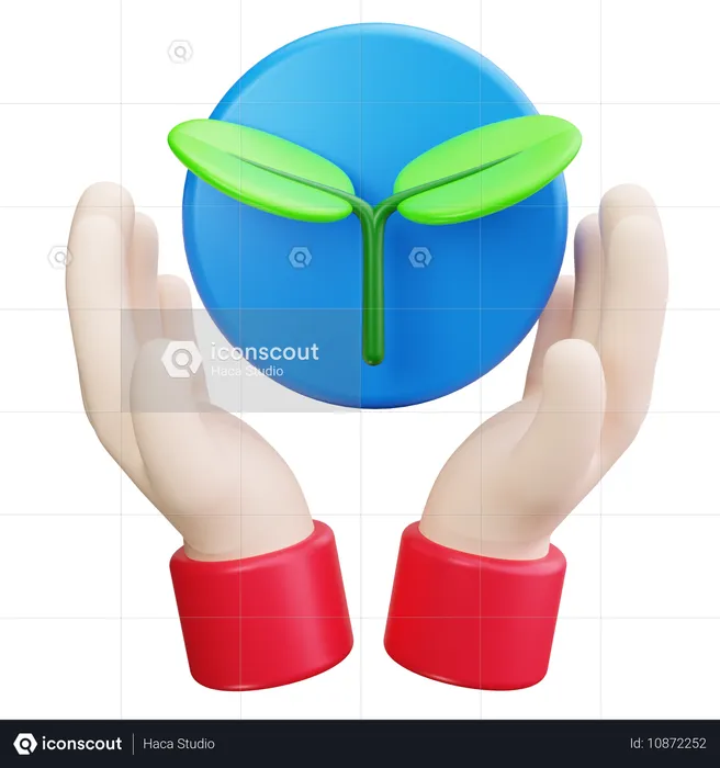 Cuidado de las plantas  3D Icon