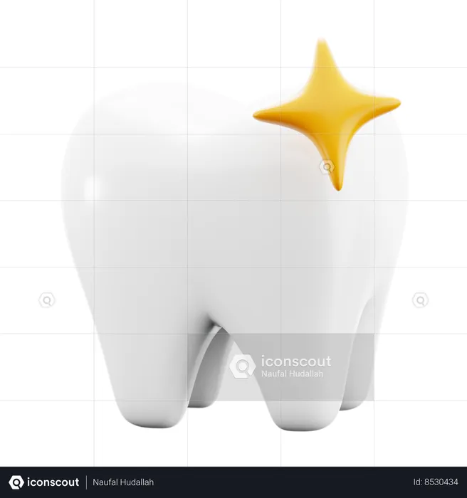 Cuidado dental  3D Icon