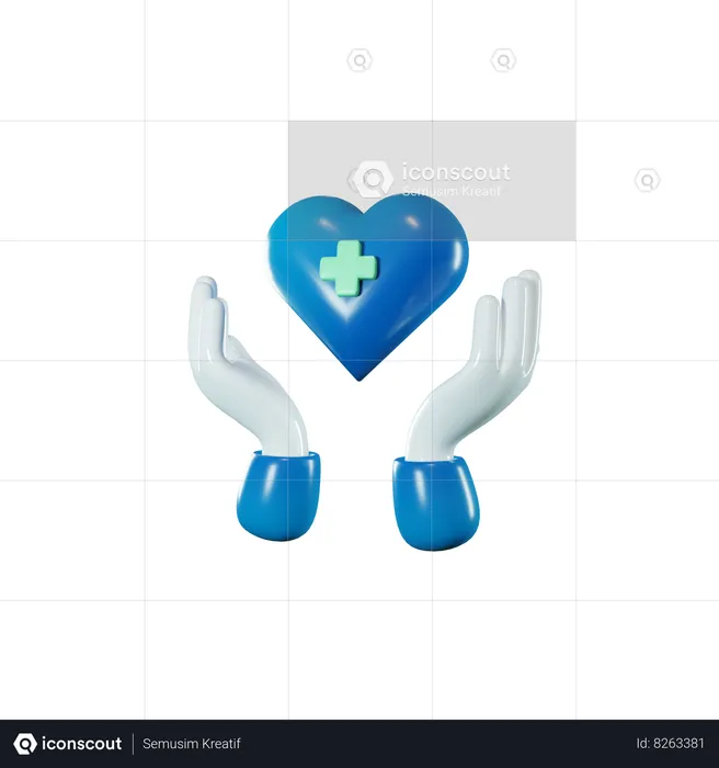 Assistência médica  3D Icon