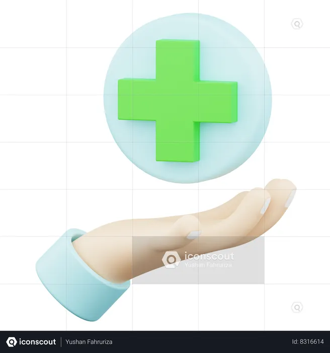 Assistência médica  3D Icon