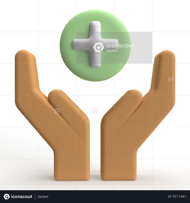 Assistência médica  3D Icon