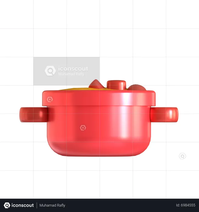 Curry de cuisine  3D Icon