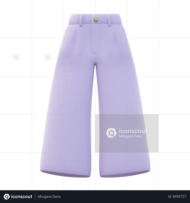 Culottes Women  3D Icon