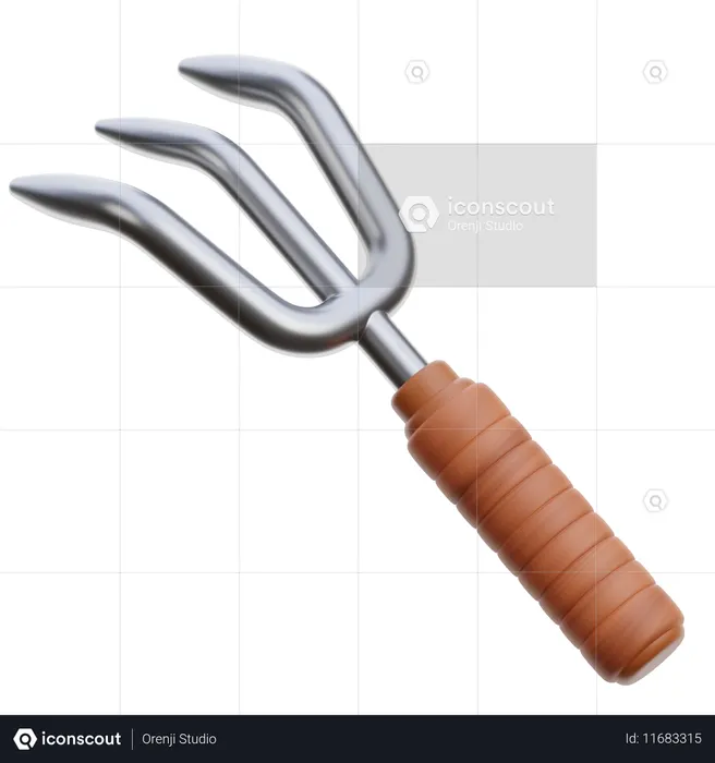 Cultivator  3D Icon