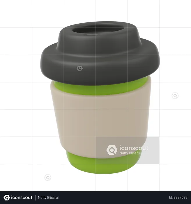 Cup Of Coffee  3D Icon