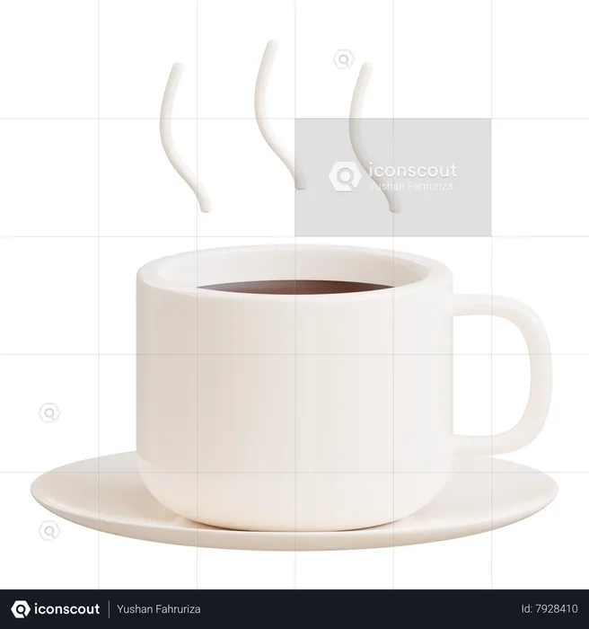 Cup Of Coffee  3D Icon